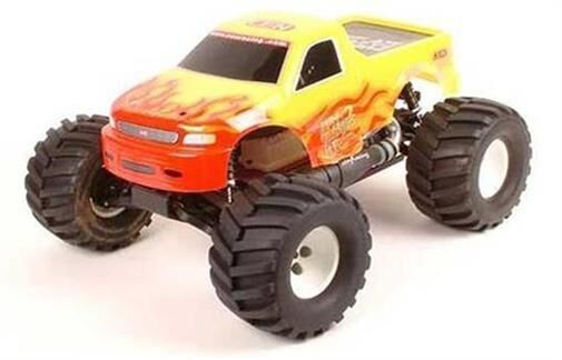 CEN Racing Karosserie lackiert FF MT2 - gelb / 610908