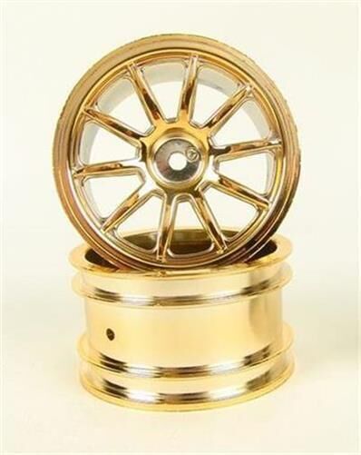 CEN Racing Felgen 10 breit B/R gold (2) / 611761