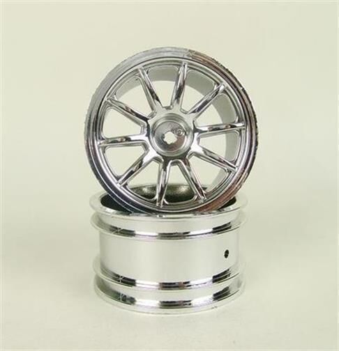 CEN Racing Felgen 10 breit B/R chrom (2) / 611762