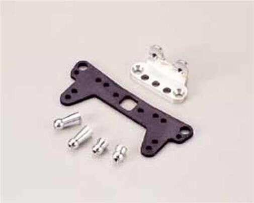 CEN Racing Kohlefaser Stoßdämpferplatine vorne / 613329