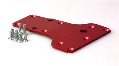 CEN Racing Getriebeschutzplatte Aluminium rot / 613759