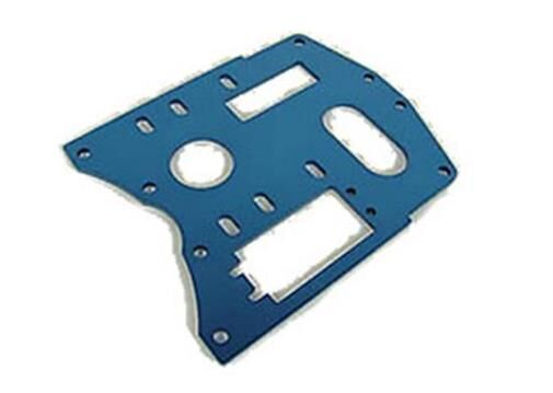 CEN Racing Motorhalteplatte Aluminium blau / 613892