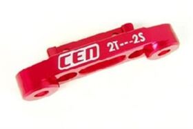 CEN Racing Querlenkerhalteplatte hinten T2S2 CNC 7075 /...