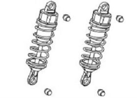 Krick ZD RACING Vordere Stoßdämpfer kpl. (2) /...