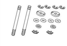 Krick ZD RACING Vordere Stoßdämpferwellen (2)...