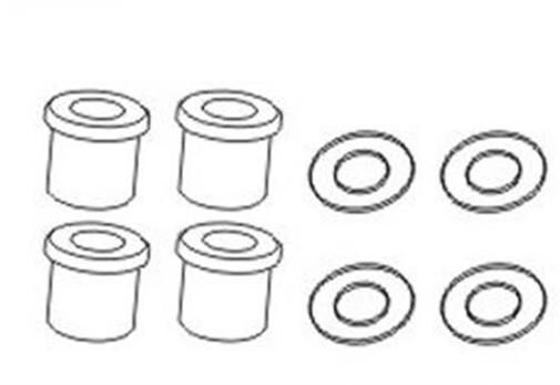 Krick ZD RACING Stoßdämpferbefestigungshülsen (4) / 646011