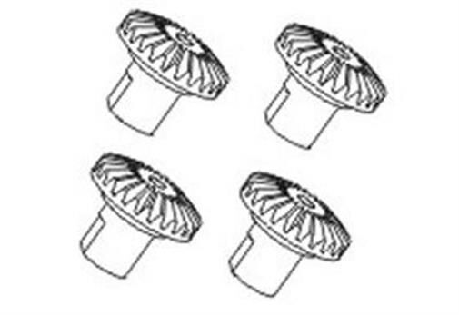 Krick ZD RACING Differentialzahnräder 01 24 Zähne (4) / 646015