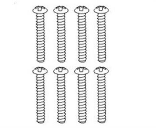 Krick ZD RACING Linsenkopfschraube 2,6x18 mm selbstschneidend (8) / 646077