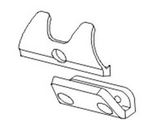 Krick ZD RACING Stoßfänger vorne Buggy 1:16 Satz / 646096