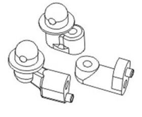 Krick ZD RACING Karosseriehalterung Buggy 1:16 Satz / 646097