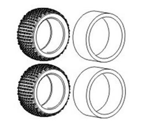 Krick ZD RACING Truggyreifen mit Einlage 1:16 (2) / 646112