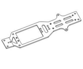 Krick ZD RACING Obere Radioplatte CFK / 646117