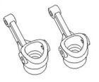 Krick ZD RACING Achsschenkel vorne Aluminium (2) / 646130
