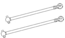 Krick ZD RACING CVD Antriebswelle mitte Satz / 648017