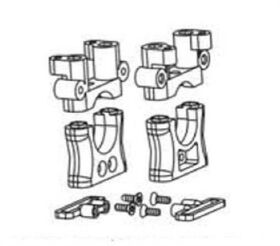 Krick ZD RACING Halterung Mitteldifferential / 648033