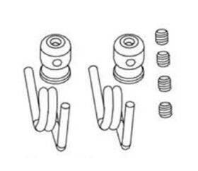 Krick ZD RACING Resorohrhalterung (2) / 648059