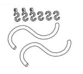 Krick ZD RACING Kraftstoffschlauch mit Halterung / 648072