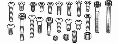 Krick ZD RACING Schraubensatz für Nitro Buggy kpl (243 Teile) / 648106