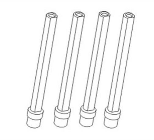 Krick ZD RACING Stützen Mitteldifferential (4) / 648166