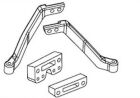 Krick ZD RACING Abstützungen hinten (Satz) / 648176