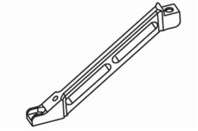 Krick ZD RACING Vordere Abstützung CNC / 648223