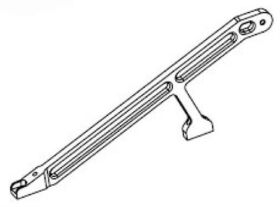 Krick ZD RACING Hintere Abstützung / 648266