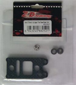 Krick ZD RACING CFK Platte oben Mitteldifferential+Lager...
