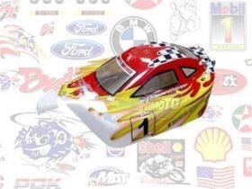 Krick HIMOTO Karosserie Buggy rot/gelb 1:10 ZMOTO / 650575