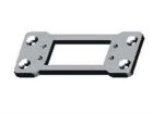 Krick HIMOTO Servohalteplatte Gas/Bremse Alu blau eloxiert / 653719