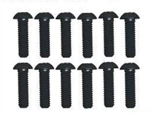 Krick HIMOTO Rundkopfschraube 3x12 mm 12 Stück / 653801