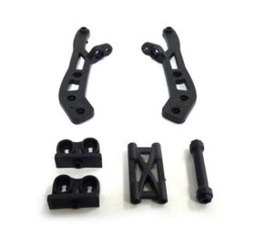 Krick HIMOTO Heckspoilerhalterung Set MegaE Buggy / 654030