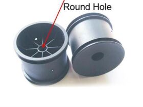 Krick HIMOTO Felgen Front Paar Truggy 2WD MegaE / 654774