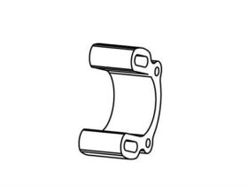 Krick HIMOTO Aluminium Motorhalter Set MX400 / 655935