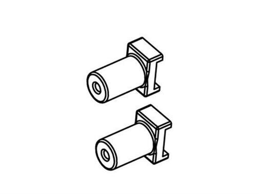 Krick HIMOTO Aluminium Halterung Fahrerpuppe (2) MX400 / 655936