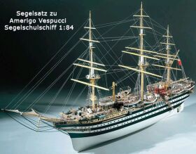 Mantua Segelsatz Amerigo Vespucci 1:84 / 800658