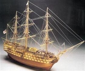 Krick MANTUA Standmodell HMS Victory Baukasten 1:98 / 800776