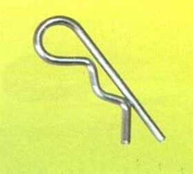 Krick MANTUA Karosseriesplinte 25 mm silber (10) / 820258