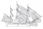 Krick MANTUA Segelsatz HMS Victory 1:98 Mantua / 834207