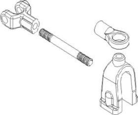 Krick IRC Racing Hintere Abstützung Set Vulcan / 850718