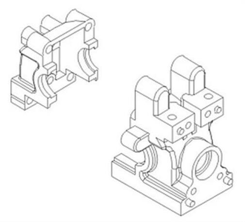 Krick IRC Racing Getriebegehäuse Vulcan+Photon / 850736