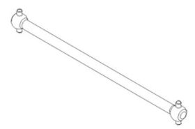 Krick IRC Racing Zentralwelle Vulcan / 850747