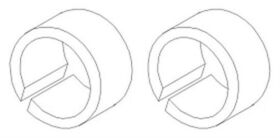 Krick IRC Racing Reifeneinlage heck 1:16 (2) / 850748