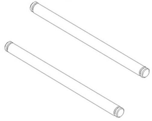 Krick IRC Racing Querlenkerstifte hinten (2) / 850756