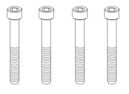 Krick IRC Racing Schrauben M3x24mm (10) / 850789