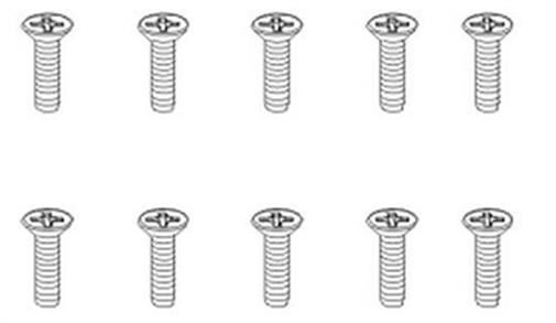 Krick IRC Racing Schrauben TPF 2,6x8 FH (10) / 850791