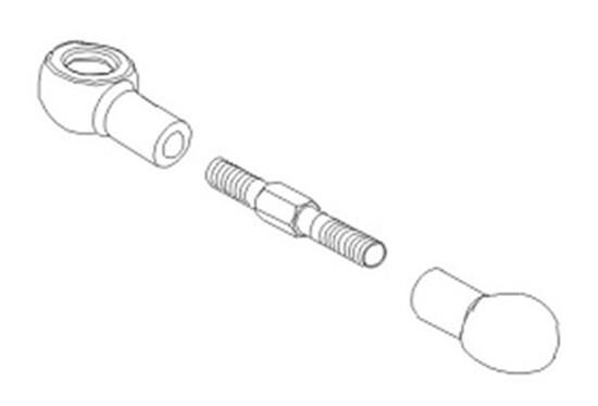 Krick IRC Racing Servogestänge Satz / 850793