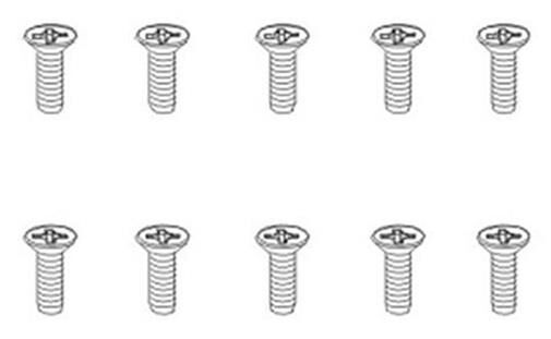Krick IRC Racing Schrauben TPF 2,8x8 FH (10) / 850801