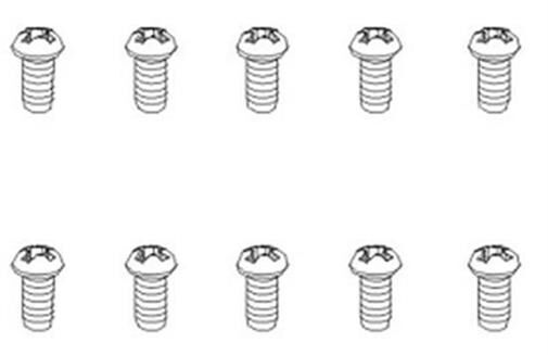 Krick IRC Racing Schrauben BT 2x8 BH (10) / 850846
