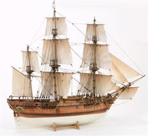 BILLING BOATS Standmodell H.M.S. BOUNTY (1787) 1:50 ltd. Edition Baukasten / BB0492