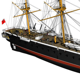 Billing Boats HMS Warrior 1:100 Baukasten / BB0512